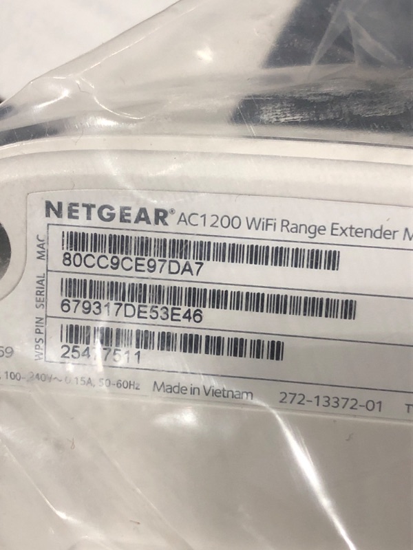 Photo 3 of NETGEAR WiFi Range Extender EX5000 - Coverage up to 1500 Sq.Ft. and 25 Devices, WiFi Extender AC1200