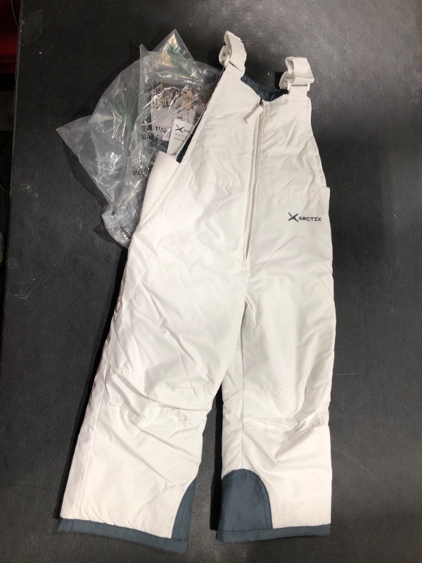 Photo 1 of Arctix Infant/Toddler Chest High Snow Bib Overalls White 3T