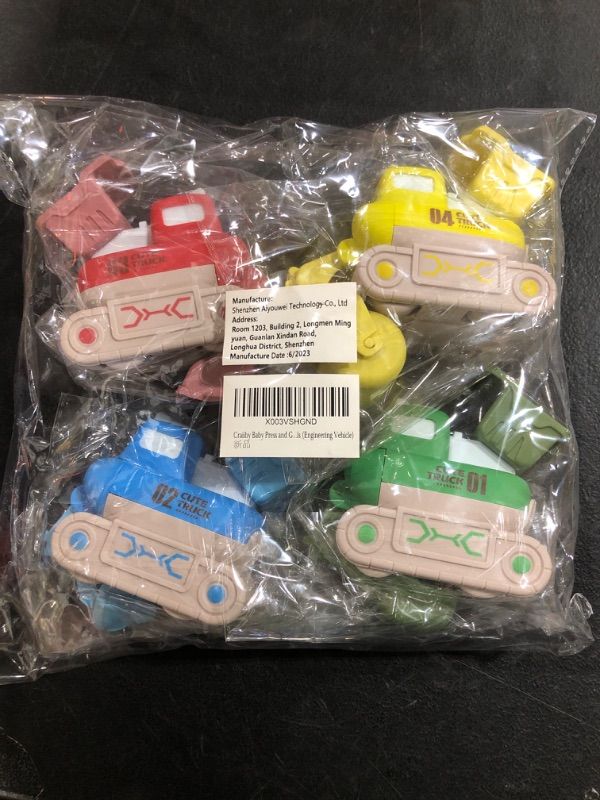 Photo 1 of 4PCS TOY TRUCKS 