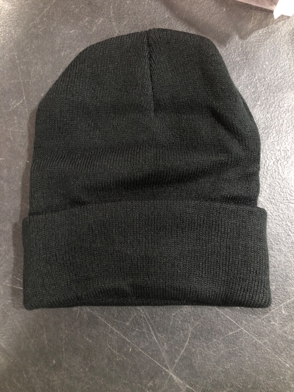 Photo 1 of BLACK BEANIE ONE SIZE