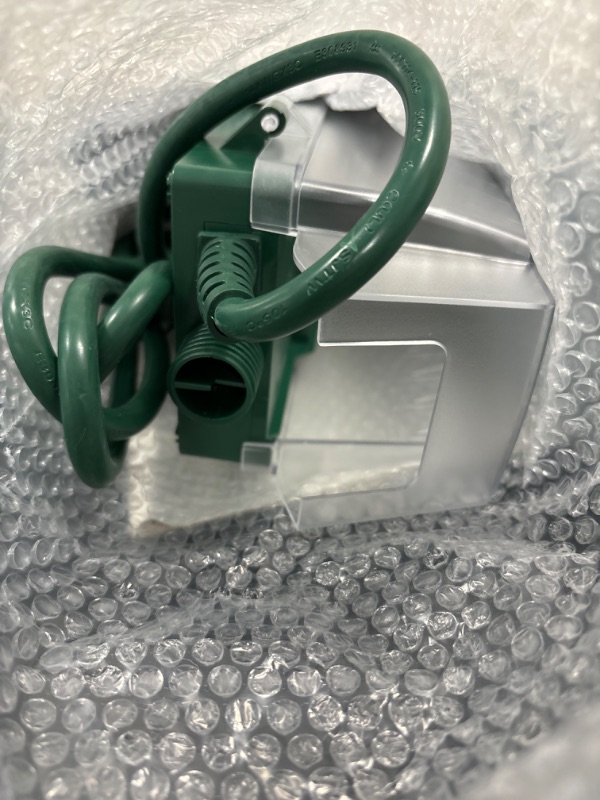 Photo 1 of SURAIELEC Outdoor Power Stake Light Timer, Dusk to Dawn, 6 Electrical Outlet Power Strip Weatherproof, 6FT Extension Cord Multiple Outlet for Patio Lights, Sprinkler, Garden, Christmas Decorations Green