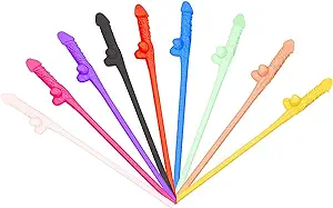 Photo 1 of 15PC Disposable Drinking Straws For Party Drinkies Straws For Girls Reusable Straws