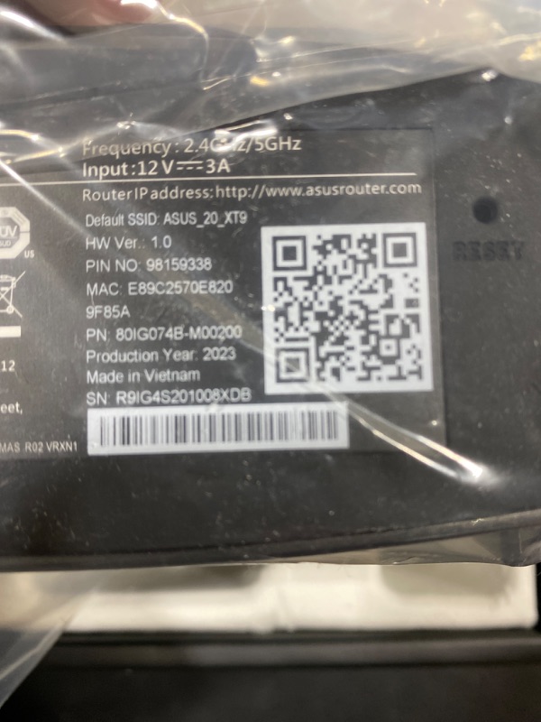 Photo 5 of ASUS ZenWiFi XT9 AX7800 Tri-Band WiFi6 Mesh WiFiSystem (2Pack), 802.11ax, up to 5700 sq ft & 6+ Rooms, AiMesh, Lifetime Free Internet Security, Parental Controls, 2.5G WAN Port, UNII 4, Charcoal AX7800 | Tri-Band | 2PKs