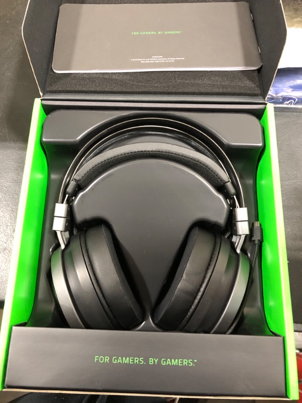 Photo 1 of Nari Ultimate Wireless THX Spatial Audio Gaming Headset for PC, PS5, and PS4
