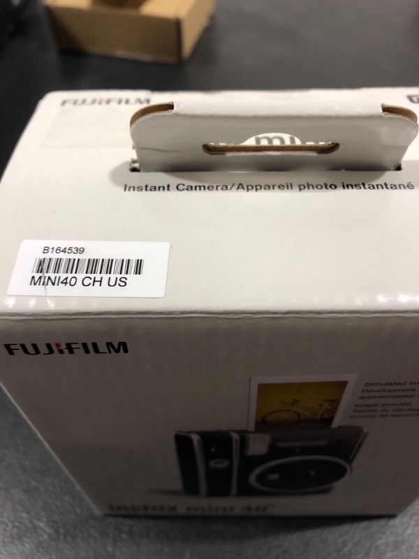 Photo 4 of Fujifilm Instax Mini 40 Camera - Black
