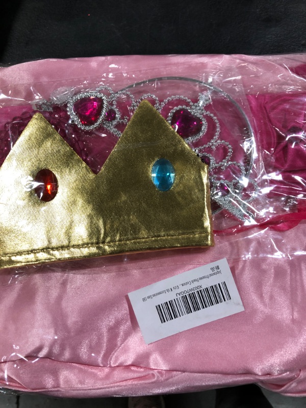 Photo 1 of GIRLS PRINCESS PEACH COSTUME 
SIZE 150