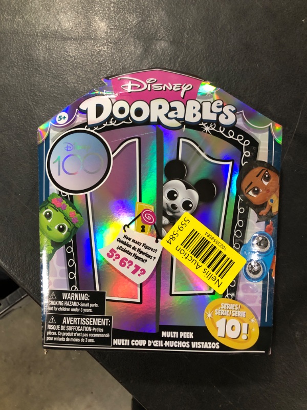 Photo 2 of Disney Doorables NEW Multi Peek Series 10, Collectible Blind Bag Figures, Styles May Vary, Officially Licensed Kids Toys for Ages 5 Up by Just Play