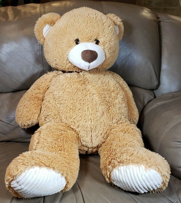 Photo 1 of  Huge 36" XL Huggable Teddy Bear Plush Stuffed Animal Jumbo