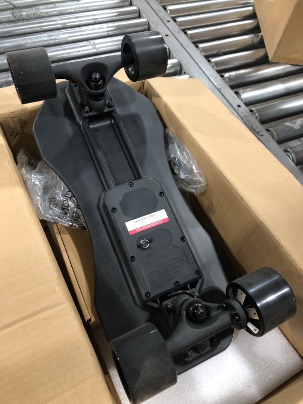 Photo 3 of JKING Electric Skateboard for Kids and Teens,Smart Sensors Electric Skateboard,350W Hub-Motor,9.32 MPH Top Speed?4.6 Miles Range,Max Load 160 Lbs,12 Months Warranty