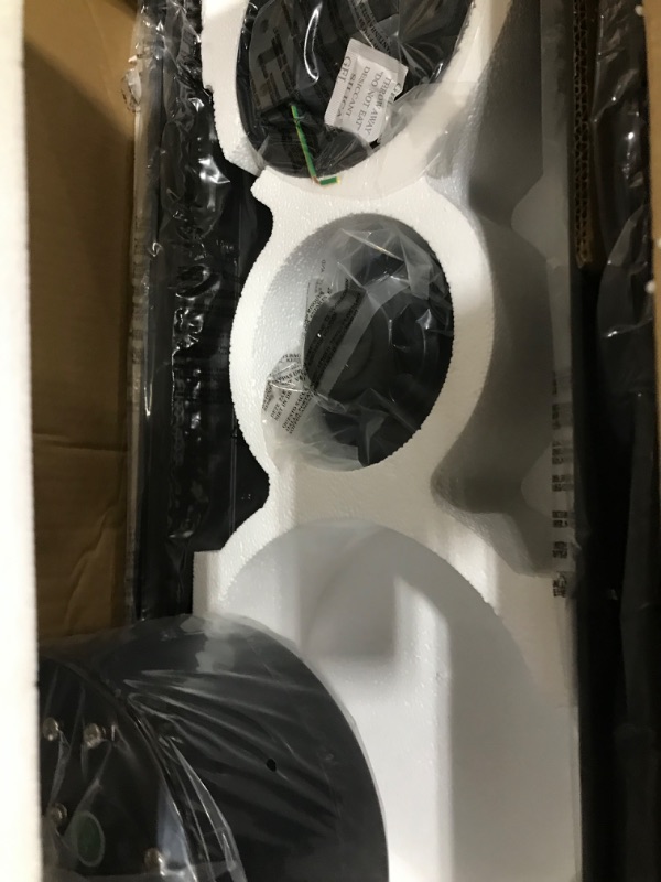 Photo 1 of JHHF Ceiling Fan with Lights, 72” Black Large Ceiling fan with Remote and Wall Switch, Quiet Reversible DC Motor, 6 Blades, 3 light Colors Modern Industrial Ceiling fan for Indoor and Covered Outdoor 72 inch (6 blades)