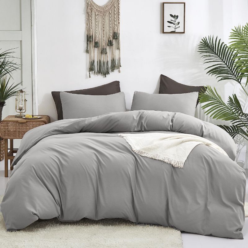 Photo 1 of Grey Comforter Blanket UNKNOWN SIZE