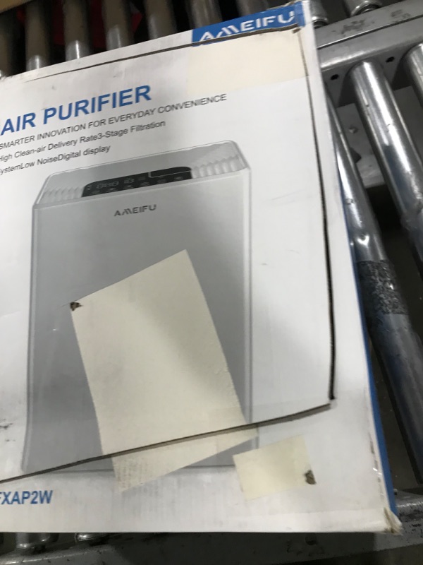 Photo 1 of Air Purifiers for Home Large Room up to 1640ft², AMEIFU Hepa Air Purifiers, H13 True HEPA Air Filter for Pets Hair, Dander, Smoke, Pollen, Smell, 3 Fan Speeds, 5 Timer, Sleep Mode 15DB Air Cleaner air purifiers with filter