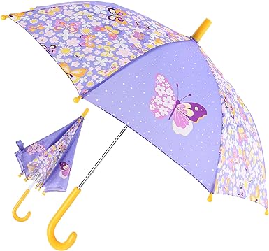 Photo 1 of Daaupus kids umbrella Toddler and Little Girl Rain Wear for Ages 3-6 Lavender