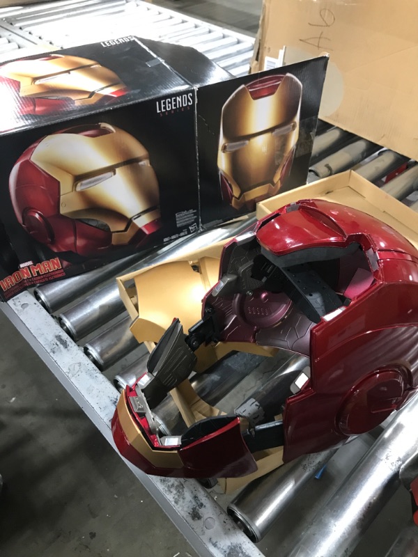 Photo 2 of Avengers Marvel Legends Iron Man Electronic Helmet - Multicolor Characters