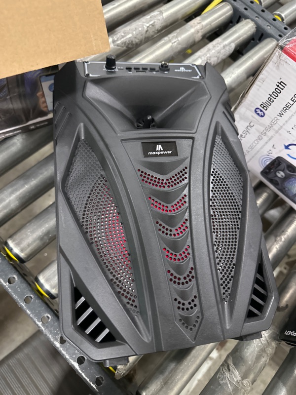 Photo 1 of Max Power Ultra 8" Bluetooth Speaker with Microphone
