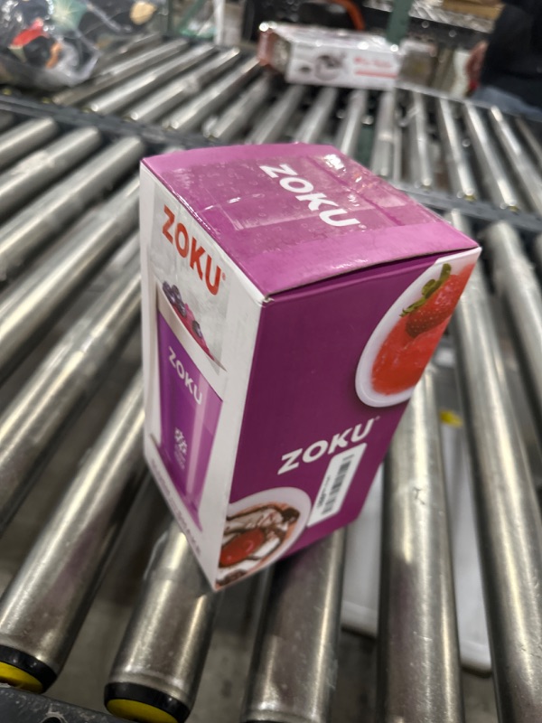 Photo 3 of ZOKU Original Slush and Shake Maker, Compact Make and Serve Cup with Freezer Core Creates Single-Serving Smoothies, Slushies and Milkshakes in Minutes, BPA-free, Purple