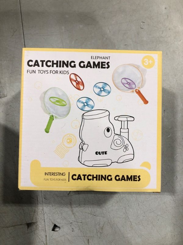 Photo 1 of Kids Games, Boy Toys for 3 4 5 6 Year Old - Elephant Catching Game - Flying Discs Launcher Toy - Cool Birthday Gifts Ideas for Boys Girls Toys Ages 5-7 3-5 Board Game Toddlers Stocking Stuffers