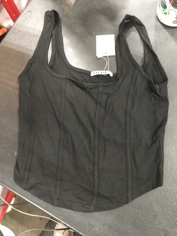 Photo 1 of BLACK TANK TOP S