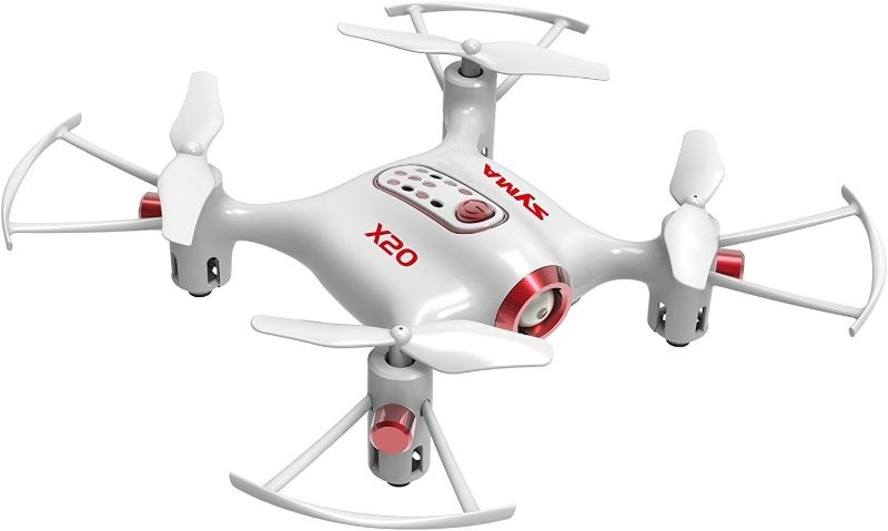 Photo 1 of Cheerwing Syma X20 Mini Drone for Kids and Beginners RC Nano Quadcopter with Auto Hovering 3D Flip(White)
