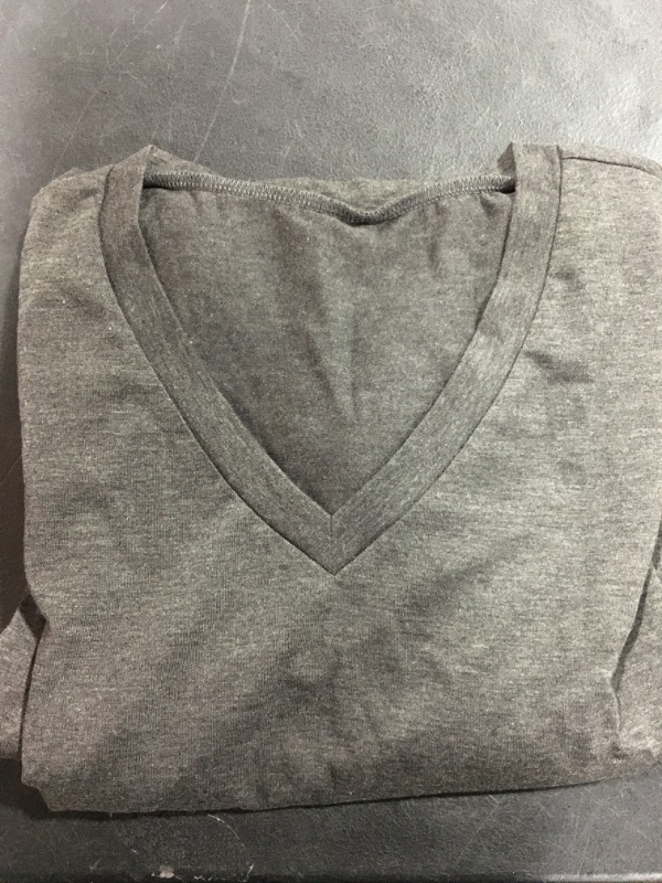 Photo 1 of 4XL WOMENS DARK GRAY T-SHIRT