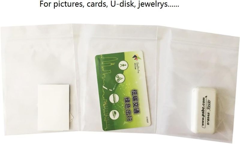 Photo 3 of 3''x 4'', (Pack of 200) Small Clear Poly Zipper Bags Reclosable Zipper lock Storage Plastic Bags for Jewelry, Gift Card, Halloween Candy