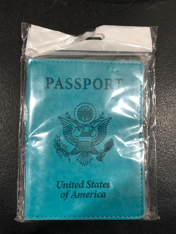 Photo 1 of 2 Pack of Passport Books- Dark Blue and Teal