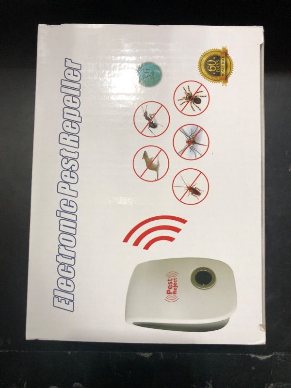 Photo 2 of Ultrasonic Pest Repeller 6 Packs Electronic Plug in Indoor Sonic Repellent pest Control for Bugs Roaches Insects Mice Spiders Mosquitoes