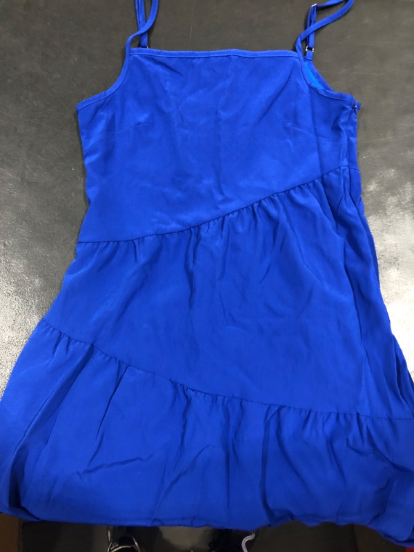 Photo 1 of [Size S] Women's Long Cami Strap Dress- Bright Blue