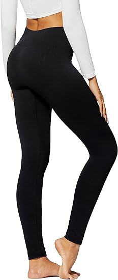 Photo 1 of [Size M/L] Ladies Fleece Lined Leggings- Black