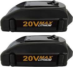 Photo 2 of 
SHGEEN 2 Pack 20v 3.0Ah Replacement for Worx Lithium Battery