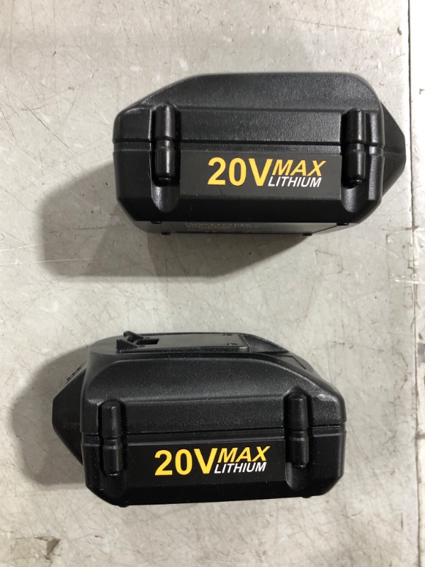 Photo 1 of 
SHGEEN 2 Pack 20v 3.0Ah Replacement for Worx Lithium Battery