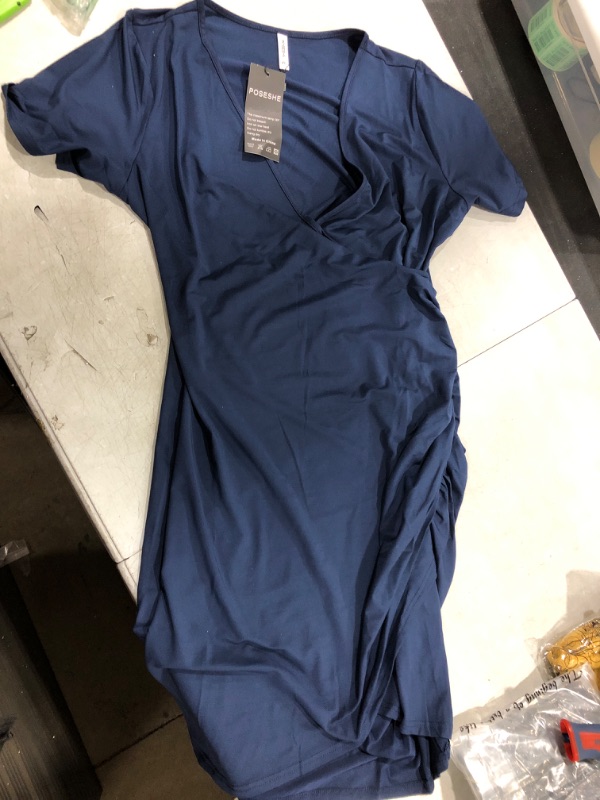 Photo 1 of (XL) Women's V-neck Dress 