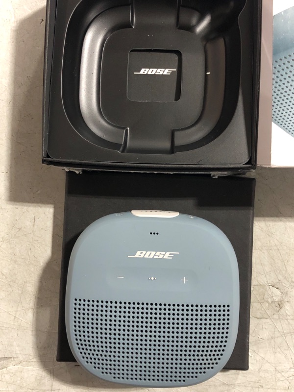 Photo 4 of Bose SoundLink Micro Bluetooth Speaker (Stone Blue)