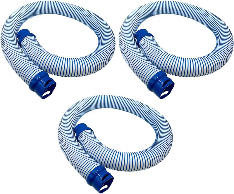 Photo 1 of 3 Pack 39 Inch Pool Vacuum Hose