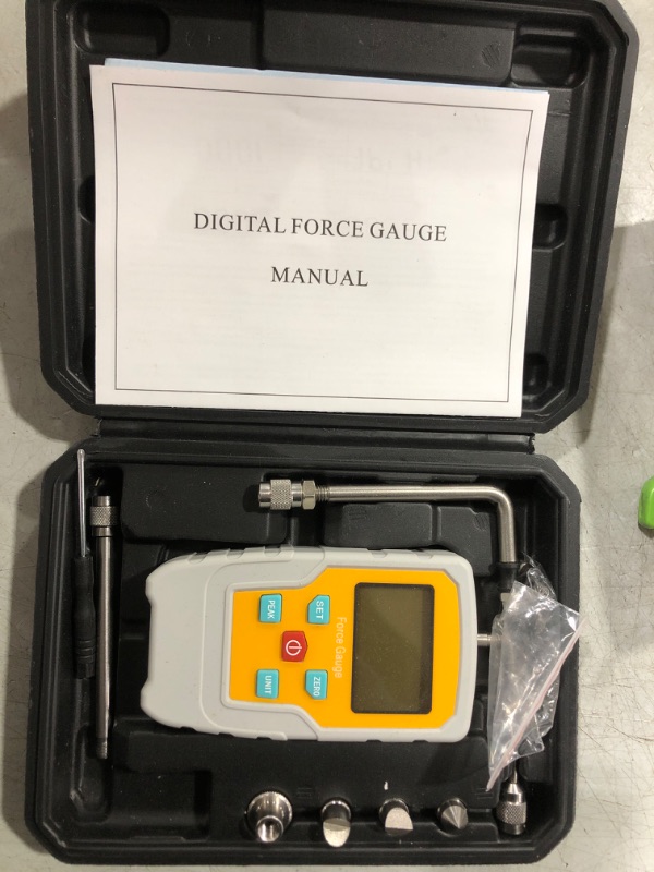 Photo 2 of Digital Force Gauge, Electronic Dynamometer, Digital Tension Thrust Gauge Tester, Mension Testing Machine Push Pull Pressure