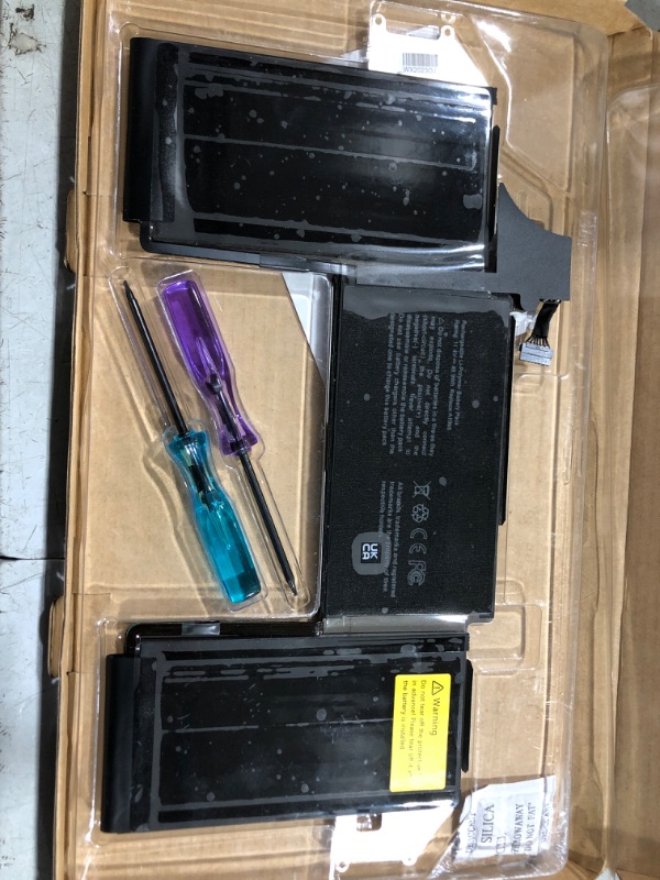 Photo 2 of A1932 A2179 A1965 Battery for MacBook Air 13" Retina (2018 2019, Early 2020) EMC 3184 3302 MRE82 MRE92 MVFH2 MWTJ2 MVH22 MVFM2 MVFK2 MREE2 MREC2 MREA2 MREF2 MUQT2 MUQU2 MacBookAir8,1 8,2 9,1