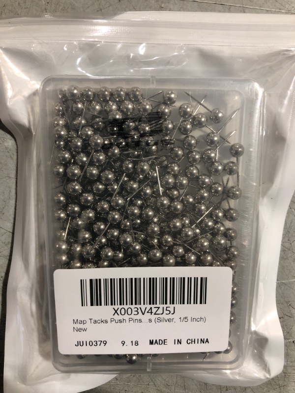 Photo 1 of Map Tacks Push Pins 
