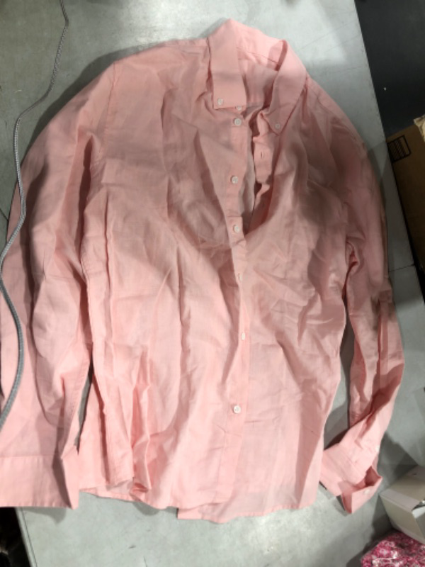 Photo 1 of (M) Women's Pink Long Sleeve Shirt