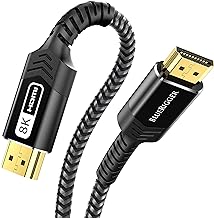 Photo 1 of HDMI Cable 4K 60HZ 3 Ft,18Gbps High Speed HDMI 2.0 Cable HDCP 2.2 HDR 3D 2160P 1080P 28AWG Ethernet-Braided HDMI Cord-Audio Return(ARC) for Monitor Xbox PS5 PS3/4 Roku Fire TV Samsung LG etc 3 Feet