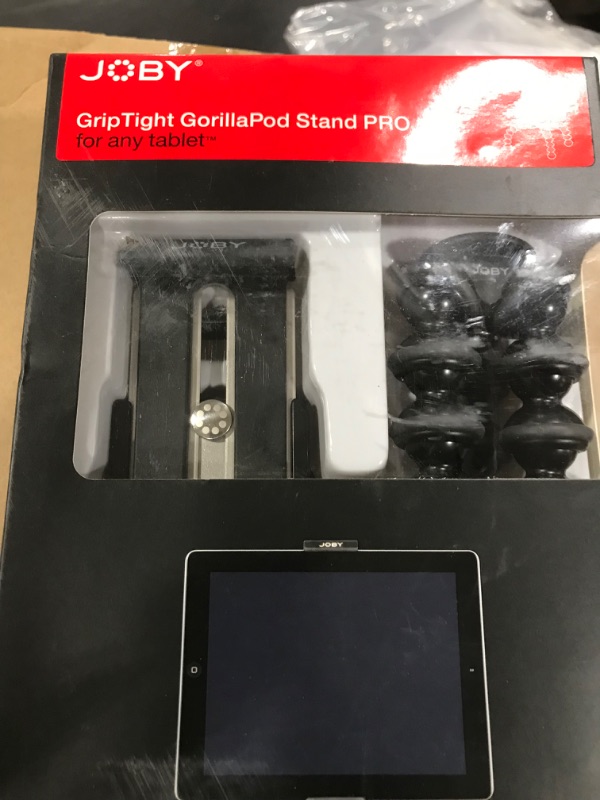 Photo 2 of JOBY GripTight GorillaPod Stand PRO Tablet - A Premium Locking Mount and Stand for 7-10" Tablets Including iPad Mini, iPad Air Pro 9.7 and Kindle Fire,Black GT PRO GP Stand (Tablet)
