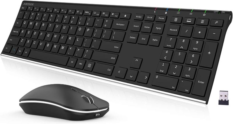 Photo 1 of 2.4G KEYBOARD AND 2.4G MOUSE COMBO