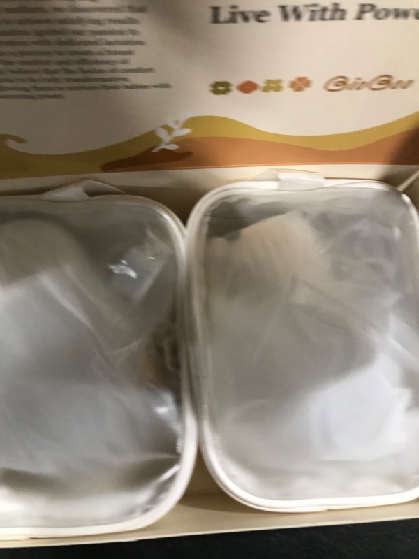 Photo 3 of BIOBOO Hug Spa-Level Breast Pump Hands Free, Including Replacement Accessories, Hands Free Breast Pump, Double-Sealed Flower Flange - 24mm, 2 Pack
