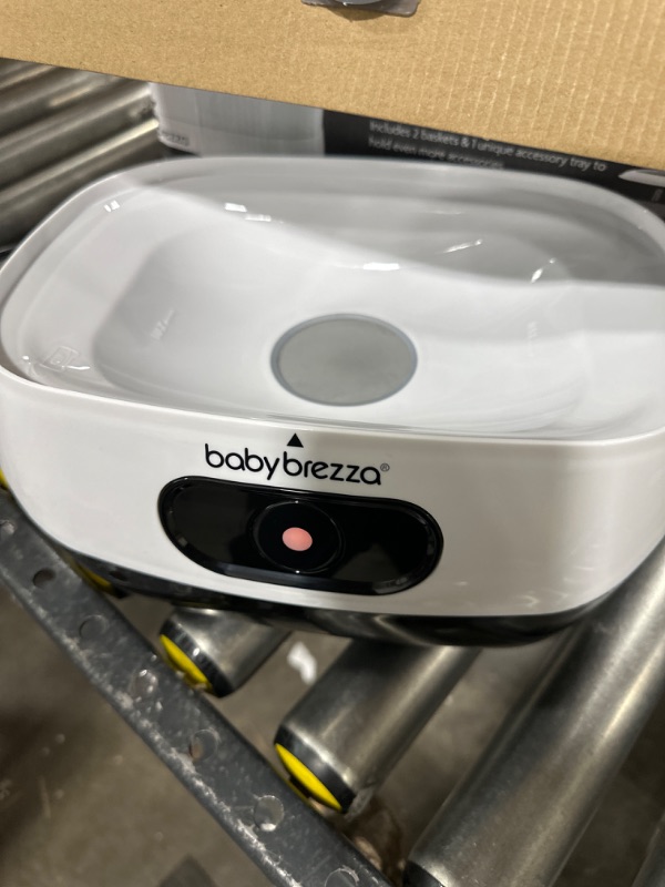Photo 1 of Baby Brezza 4 in 1 Baby Bottle Sterilizer Machine – Largest Capacity Electric Steam Sterilization – Pacifiers, Breast Pump Parts + Universal Sterilizing for All Bottles: Plastic, Glass, Large, Small