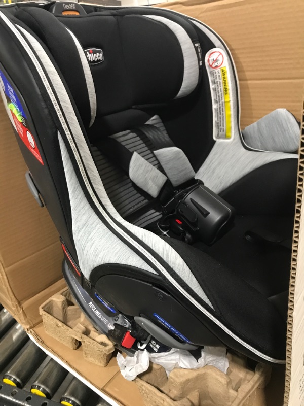 Photo 6 of Chicco NextFit Max Zip Air | Convertible Car Seat| Rear-Facing Seat for Infants 12-40 lbs. | Forward-Facing Toddler Car Seat 25-65 lbs. | Baby Travel Gear Vero/Black