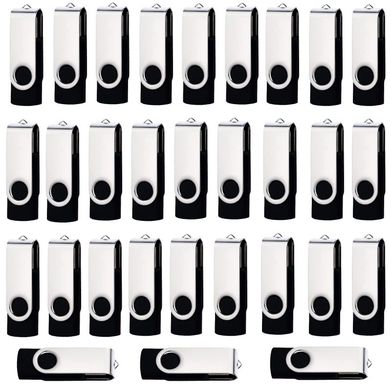 Photo 1 of 10 Pack 8GB Flash Drive Bulk and Wholesale USB Flash Drives W/Read Speed 14MB/21MB 8GB Twister USB Flash Drive Pen Drive 8GB Thumb Drive USB Memory Stick lcwamy USB (Black, Without Logo) 10 Pack 8GB black