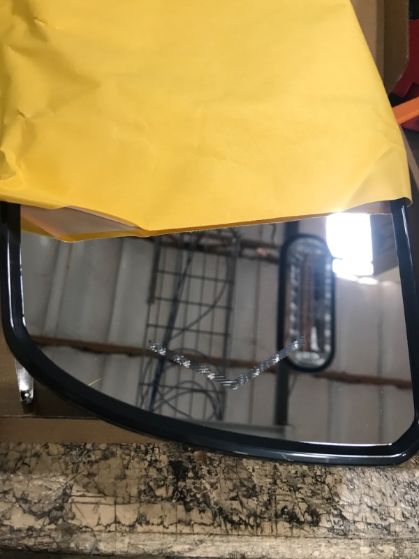 Photo 2 of Driver Side Heated Mirror Glass Replacement For 2008-2017 Toyota Sequoia 2007-2020 Toyota Tundra Driver Side Mirror - for Toyota Tundra Sequoia Side Mirror With Rear Holder and Turn Signal Left (Driver Side)