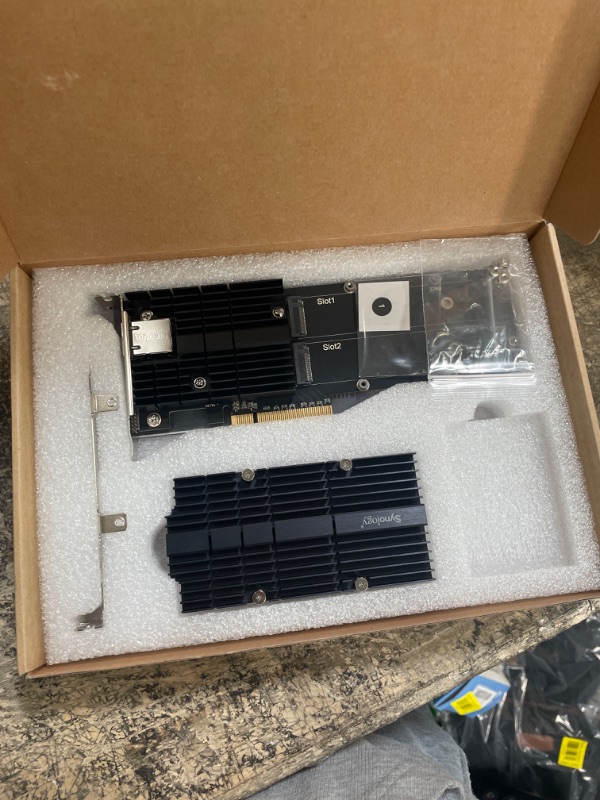 Photo 3 of Synology M.2 SSD & 10GbE Combo Adapter Card