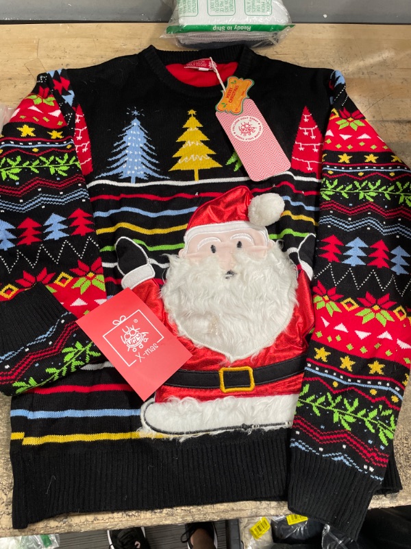 Photo 1 of brand new ugly christmas sweater .perfect for gift giving. size small 