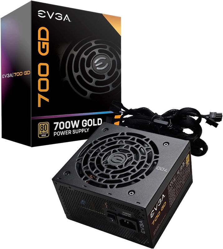 Photo 1 of EVGA 700 GD, 80+ GOLD 700W, 5 Year Warranty, Power Supply 100-GD-0700-V1