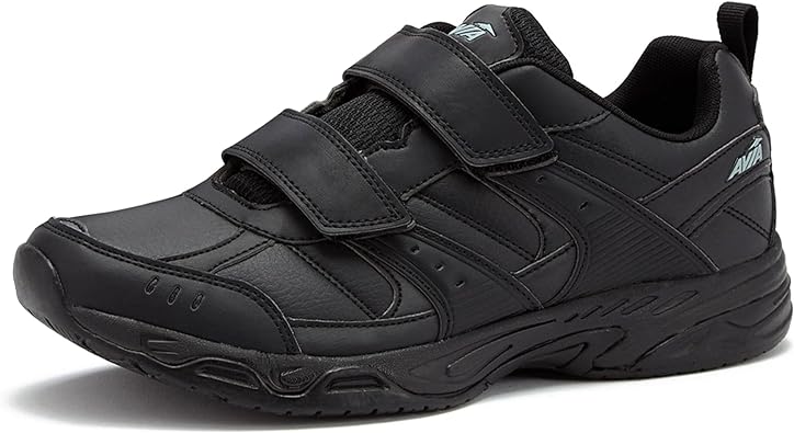 Photo 3 of Avia Avi-Union II Non Slip Shoes for Men, Hook and Loop Mens Walking Shoes with Memory Foam, Comfort Restaurant and Diabetic Shoes for Men - Black Wide or Extra Wide Width Safety Footwear
SIZE 11